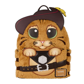 Loungefly Shrek - Puss In Boots Cosplay Faux Fur Mini Backpack